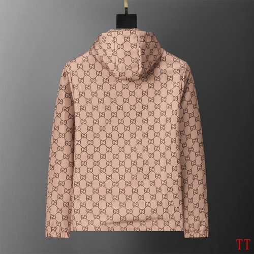 Replica Gucci Jackets Long Sleeved For Men #1241167 $56.00 USD for Wholesale