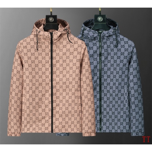 Replica Gucci Jackets Long Sleeved For Men #1241167 $56.00 USD for Wholesale