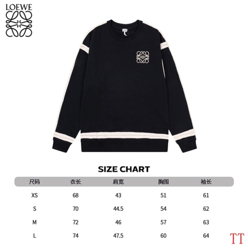 Replica LOEWE Hoodies Long Sleeved For Unisex #1241205 $56.00 USD for Wholesale