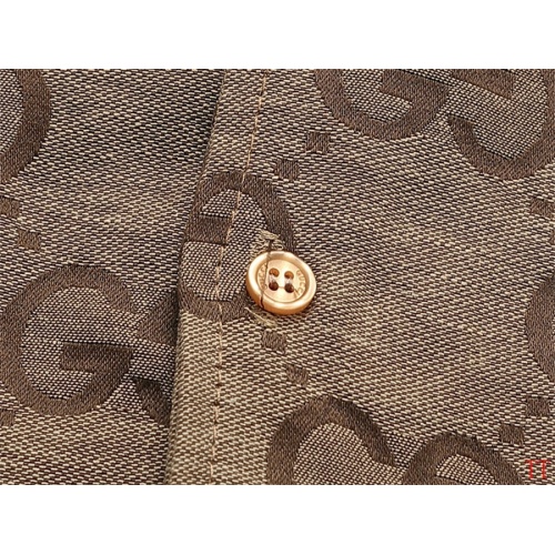 Replica Gucci Shirts Long Sleeved For Unisex #1241222 $64.00 USD for Wholesale