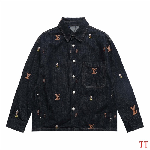 Louis Vuitton LV Shirts Long Sleeved For Unisex #1241226 $85.00 USD, Wholesale Replica Louis Vuitton LV Shirts