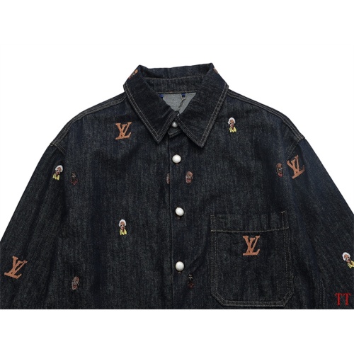 Replica Louis Vuitton LV Shirts Long Sleeved For Unisex #1241226 $85.00 USD for Wholesale