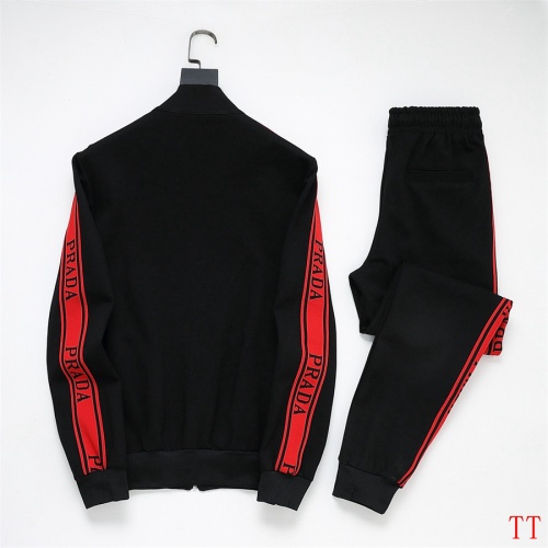 Replica Prada Tracksuits Long Sleeved For Men #1241245 $96.00 USD for Wholesale