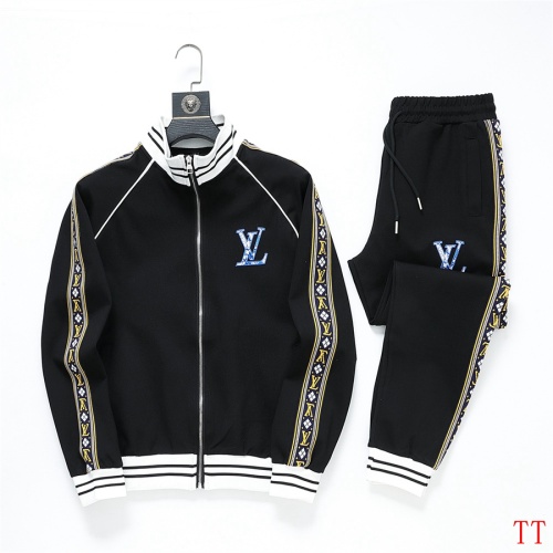 Louis Vuitton LV Tracksuits Long Sleeved For Men #1241249 $96.00 USD, Wholesale Replica Louis Vuitton LV Tracksuits