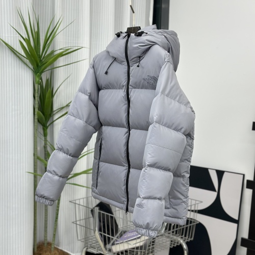 Replica The North Face Down Feather Coat Long Sleeved For Unisex #1241251 $132.00 USD for Wholesale