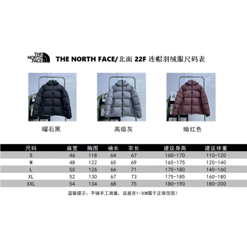 Replica The North Face Down Feather Coat Long Sleeved For Unisex #1241253 $132.00 USD for Wholesale