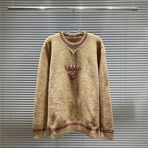 Prada Sweater Long Sleeved For Unisex #1241292 $52.00 USD, Wholesale Replica Prada Sweater