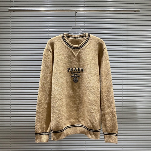 Prada Sweater Long Sleeved For Unisex #1241293 $52.00 USD, Wholesale Replica Prada Sweater