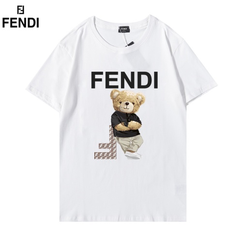 Fendi T-Shirts Short Sleeved For Unisex #1241315 $29.00 USD, Wholesale Replica Fendi T-Shirts