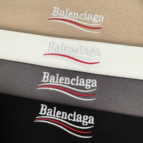 Replica Balenciaga T-Shirts Long Sleeved For Men #1241322 $40.00 USD for Wholesale