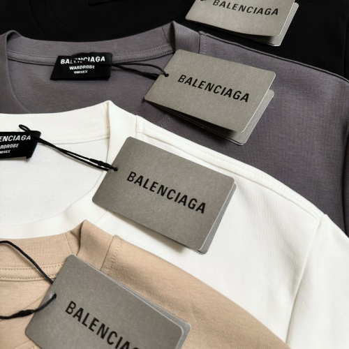 Replica Balenciaga T-Shirts Long Sleeved For Men #1241322 $40.00 USD for Wholesale