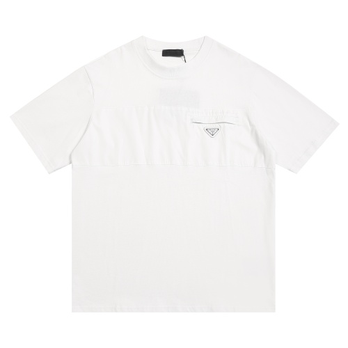 Prada T-Shirts Short Sleeved For Unisex #1241347 $42.00 USD, Wholesale Replica Prada T-Shirts