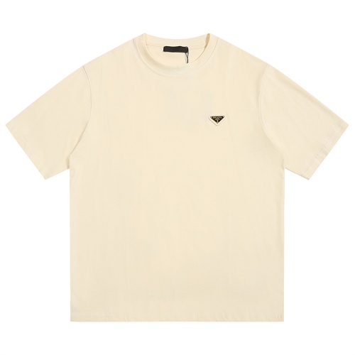 Prada T-Shirts Short Sleeved For Unisex #1241362 $42.00 USD, Wholesale Replica Prada T-Shirts