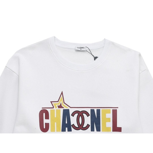 Replica Chanel Hoodies Long Sleeved For Unisex #1241463 $56.00 USD for Wholesale