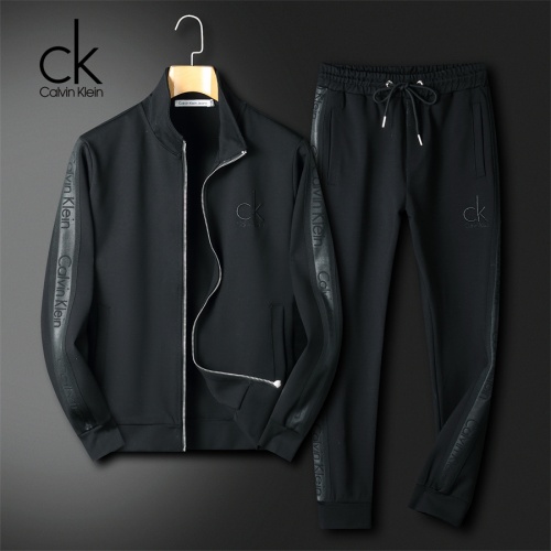 Calvin Klein CK Tracksuits Long Sleeved For Men #1241484 $85.00 USD, Wholesale Replica Calvin Klein CK Tracksuits