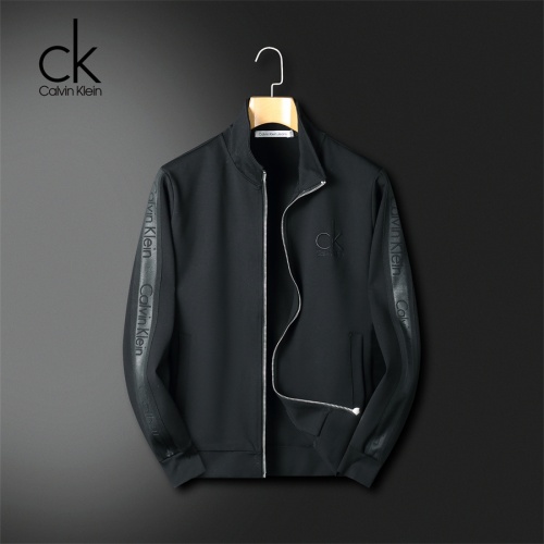 Replica Calvin Klein CK Tracksuits Long Sleeved For Men #1241484 $85.00 USD for Wholesale