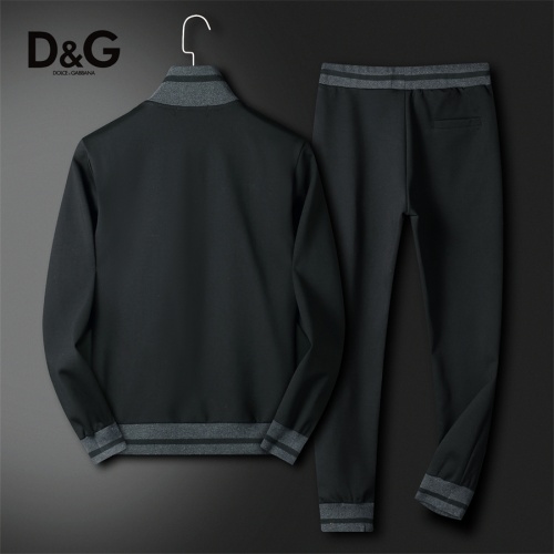 Replica Dolce & Gabbana D&G Tracksuits Long Sleeved For Men #1241485 $85.00 USD for Wholesale