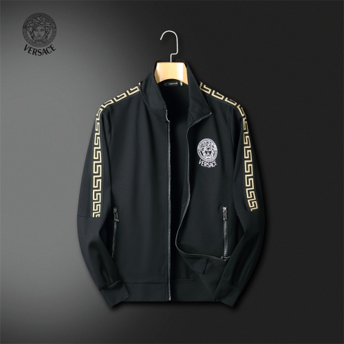 Replica Versace Tracksuits Long Sleeved For Men #1241486 $85.00 USD for Wholesale