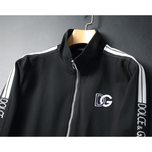 Replica Dolce & Gabbana D&G Tracksuits Long Sleeved For Men #1241487 $85.00 USD for Wholesale