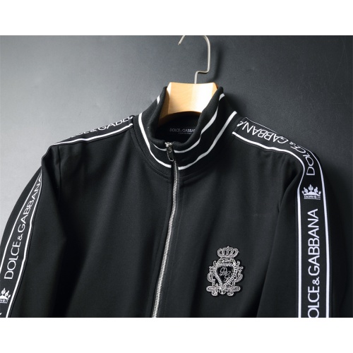 Replica Dolce & Gabbana D&G Tracksuits Long Sleeved For Men #1241488 $85.00 USD for Wholesale