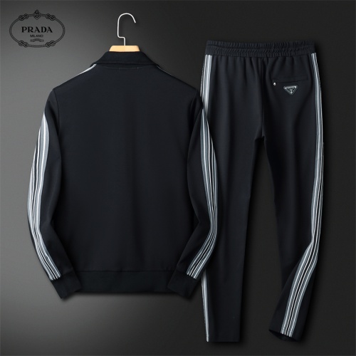 Replica Prada Tracksuits Long Sleeved For Men #1241524 $85.00 USD for Wholesale