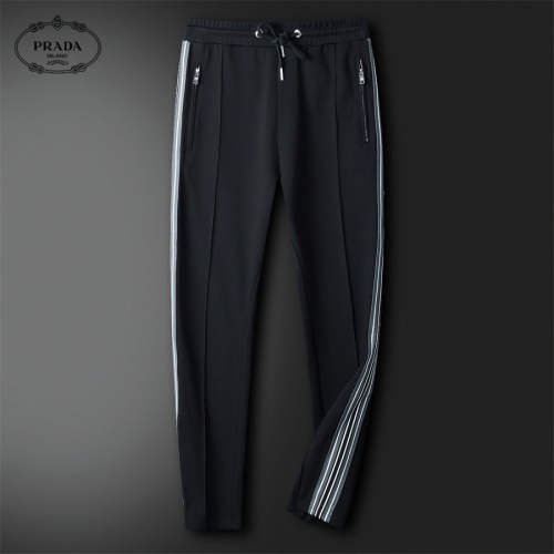 Replica Prada Tracksuits Long Sleeved For Men #1241524 $85.00 USD for Wholesale