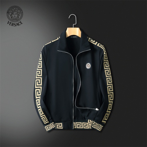 Replica Versace Tracksuits Long Sleeved For Men #1241528 $85.00 USD for Wholesale