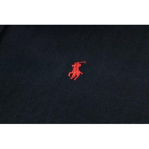 Replica Ralph Lauren Polo Shirts Long Sleeved For Men #1241537 $45.00 USD for Wholesale