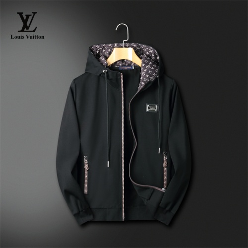 Replica Louis Vuitton LV Tracksuits Long Sleeved For Men #1241539 $85.00 USD for Wholesale