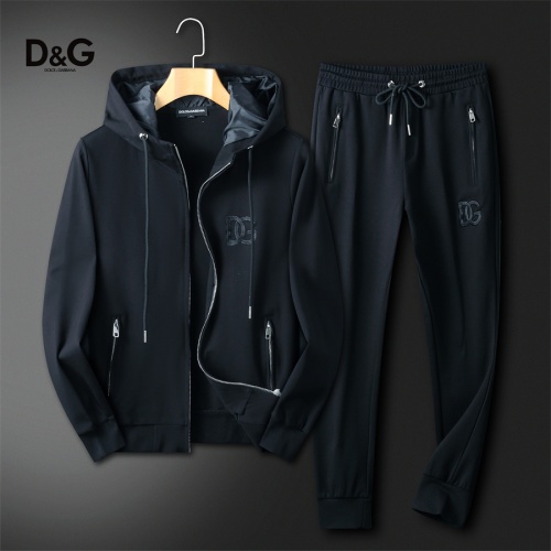 Dolce &amp; Gabbana D&amp;G Tracksuits Long Sleeved For Men #1241543 $85.00 USD, Wholesale Replica Dolce &amp; Gabbana D&amp;G Tracksuits