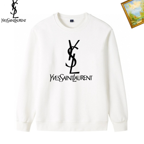 Yves Saint Laurent YSL Hoodies Long Sleeved For Men #1241554 $40.00 USD, Wholesale Replica Yves Saint Laurent YSL Hoodies