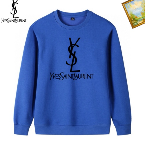 Yves Saint Laurent YSL Hoodies Long Sleeved For Men #1241556 $40.00 USD, Wholesale Replica Yves Saint Laurent YSL Hoodies