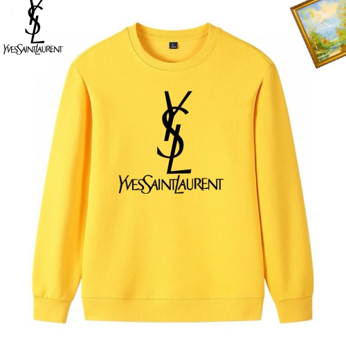 Yves Saint Laurent YSL Hoodies Long Sleeved For Men #1241558 $40.00 USD, Wholesale Replica Yves Saint Laurent YSL Hoodies