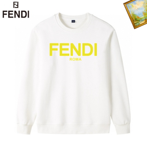 Fendi Hoodies Long Sleeved For Men #1241564 $40.00 USD, Wholesale Replica Fendi Hoodies