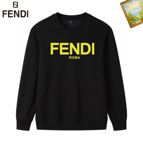 Fendi Hoodies Long Sleeved For Men #1241565 $40.00 USD, Wholesale Replica Fendi Hoodies