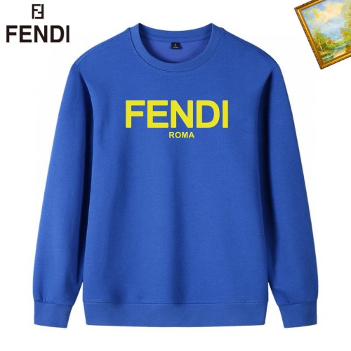 Fendi Hoodies Long Sleeved For Men #1241566 $40.00 USD, Wholesale Replica Fendi Hoodies