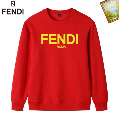 Fendi Hoodies Long Sleeved For Men #1241567 $40.00 USD, Wholesale Replica Fendi Hoodies