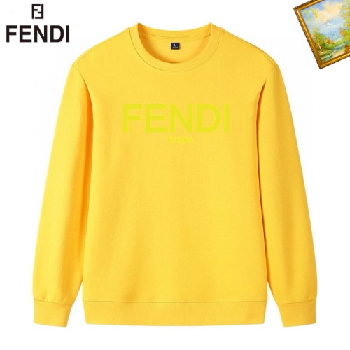 Fendi Hoodies Long Sleeved For Men #1241568 $40.00 USD, Wholesale Replica Fendi Hoodies