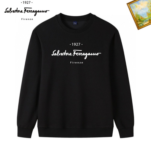 Salvatore Ferragamo Hoodies Long Sleeved For Men #1241572 $40.00 USD, Wholesale Replica Salvatore Ferragamo Hoodies