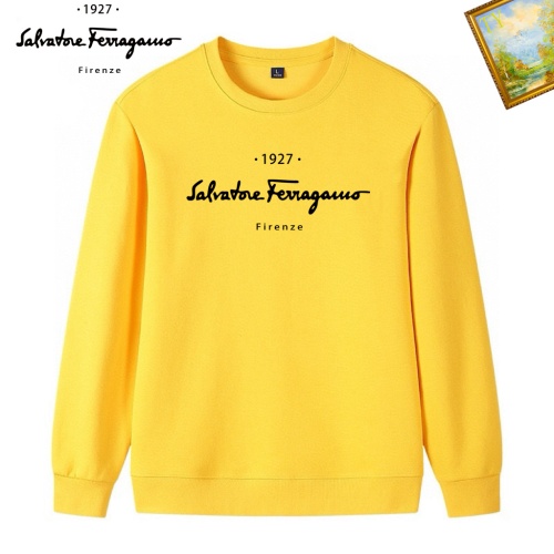 Salvatore Ferragamo Hoodies Long Sleeved For Men #1241575 $40.00 USD, Wholesale Replica Salvatore Ferragamo Hoodies