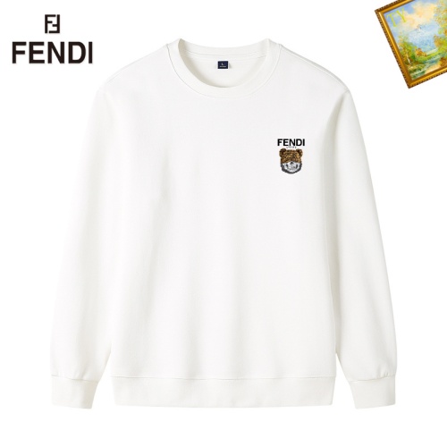 Fendi Hoodies Long Sleeved For Men #1241610 $40.00 USD, Wholesale Replica Fendi Hoodies