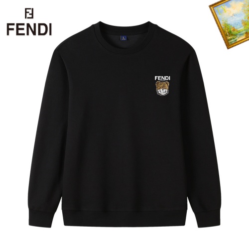 Fendi Hoodies Long Sleeved For Men #1241611 $40.00 USD, Wholesale Replica Fendi Hoodies