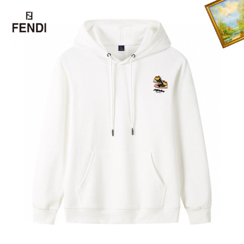 Fendi Hoodies Long Sleeved For Men #1241642 $40.00 USD, Wholesale Replica Fendi Hoodies