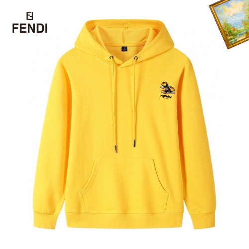 Fendi Hoodies Long Sleeved For Men #1241646 $40.00 USD, Wholesale Replica Fendi Hoodies