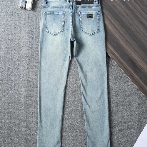 Replica Dolce & Gabbana D&G Jeans For Men #1241707 $45.00 USD for Wholesale