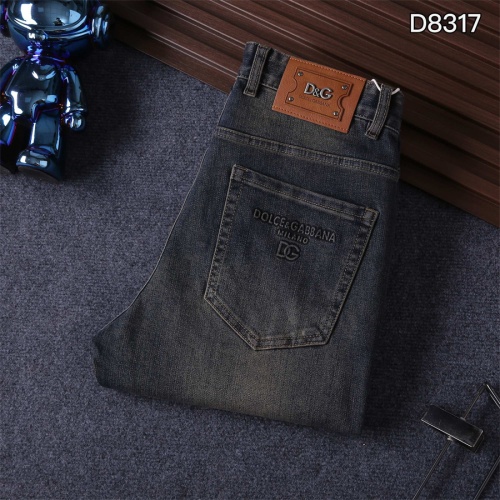 Dolce &amp; Gabbana D&amp;G Jeans For Men #1241708 $45.00 USD, Wholesale Replica Dolce &amp; Gabbana D&amp;G Jeans