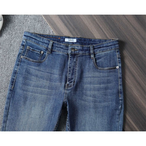 Replica LOEWE Jeans For Men #1241710 $45.00 USD for Wholesale