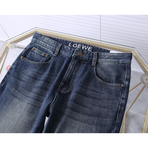 Replica LOEWE Jeans For Men #1241711 $45.00 USD for Wholesale