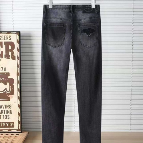 Replica Prada Jeans For Men #1241719 $45.00 USD for Wholesale