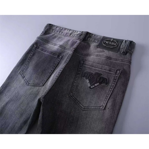 Replica Prada Jeans For Men #1241719 $45.00 USD for Wholesale